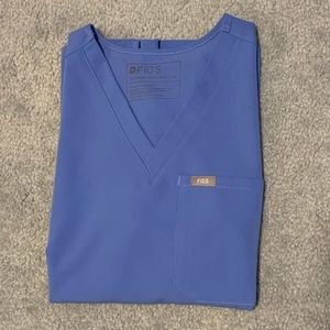 Like new Ceil blue Catarina FIGS scrub top